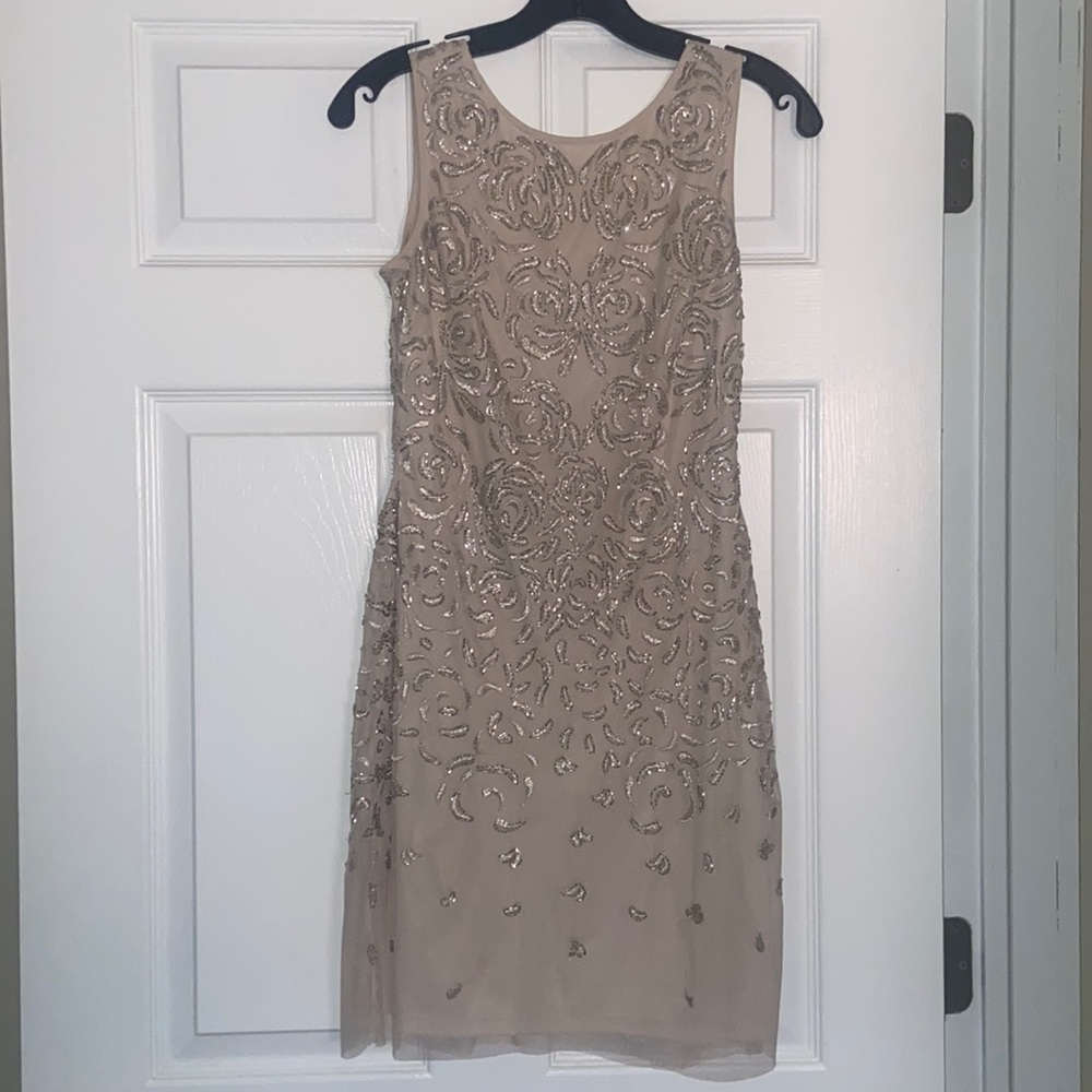 Aidan Mattox sequin dress